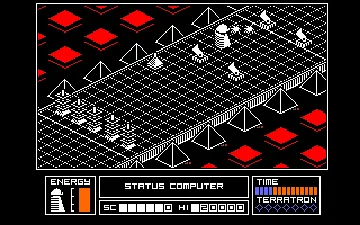 Alien Highway (UK) (1986) screen shot game playing